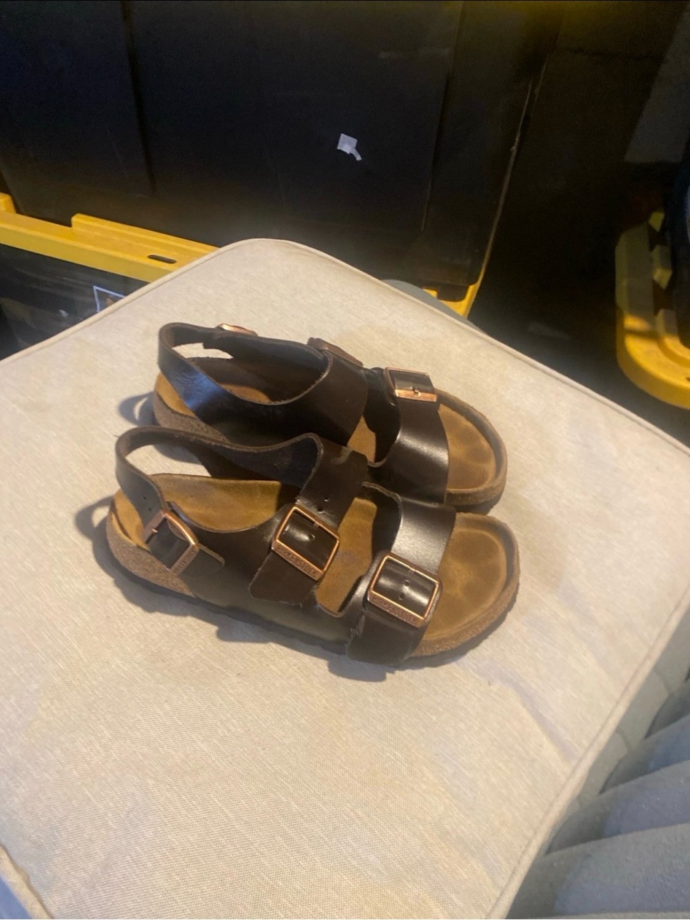 Birkenstock leather sandals size 37